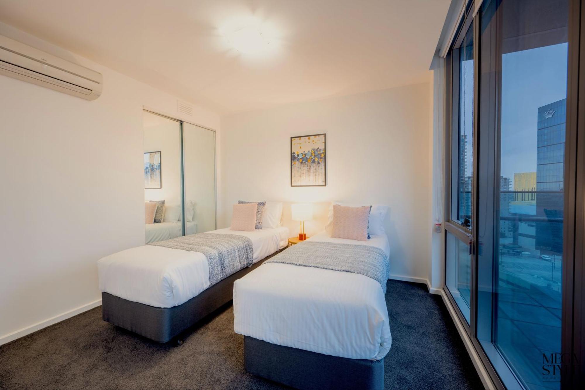 Mega Style Apartments Mainpoint Melbourne Phòng bức ảnh