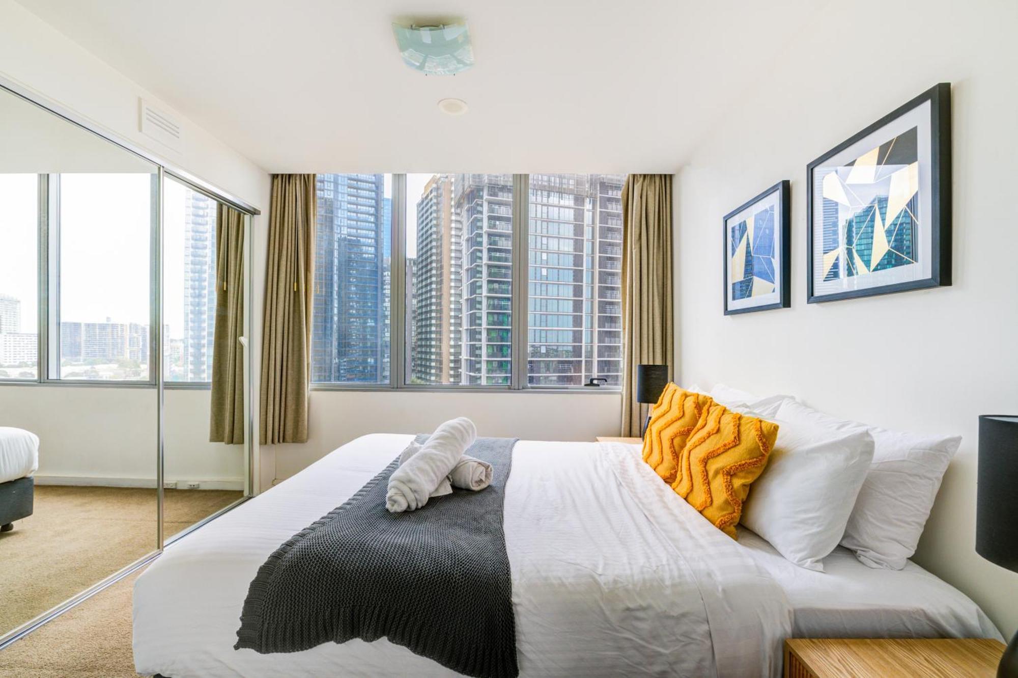 Mega Style Apartments Mainpoint Melbourne Phòng bức ảnh